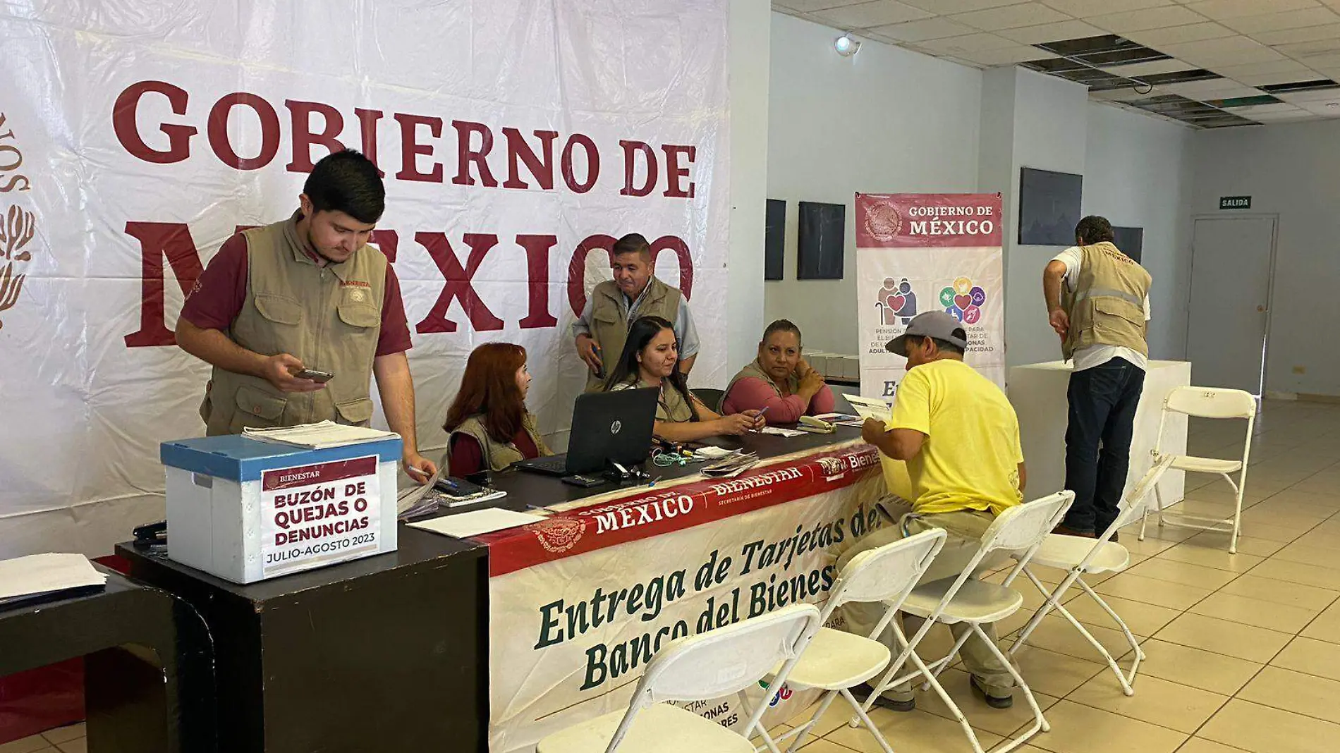 Serán alrededor de 200 sanluisinos los beneficiados con la entrega de las tarjetas del programa Pensión para el Bienestar de las Personas Adultas Mayores